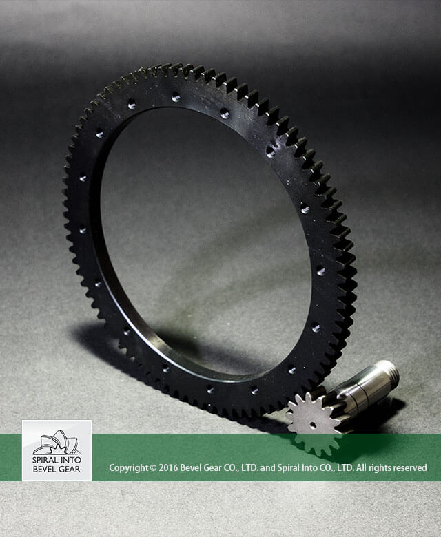 Skrå- og ligefortandede cylindriske tandhjul — Bevel Gear Co., Ltd